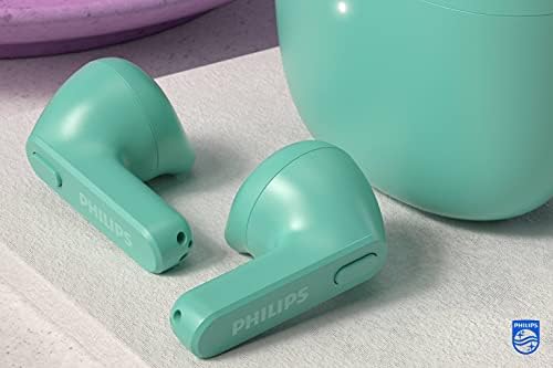 Philips T2206 True Wireless Earbuds – Compact Charging Case, IPX4 Water-Resistant Design, Enhanced Audio Mobility for Active Lifestyles, Rapid Pairing Technology, Secure Fit for Music Lovers and Fitness Enthusiasts