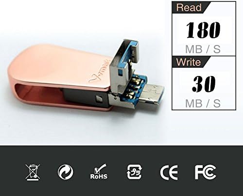 Revamp Your Data Storage with the TC-301 3-in-1 USB 3.0 Flash Drive – Versatile Type C, Type A & Micro Connectors, 64 GB High-Speed OTG Solution for Smartphones, Tablets & New Mac Books!