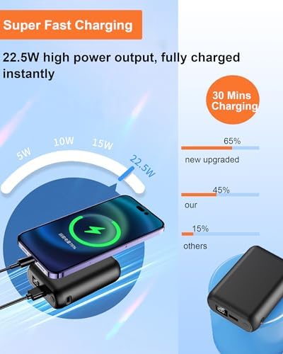 High-Capacity 20000 m Ah Rechargeable Battery Pack for Heated Vests – Dual USB Charging, Enhanced Performance, and Portability for Outdoor Adventures