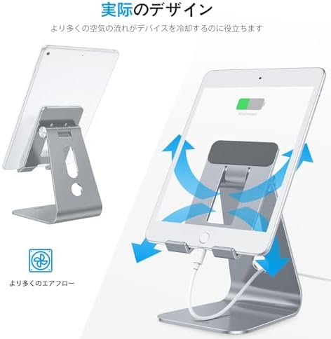 OMOTON Versatile Adjustable Tablet Stand for Desk – Enhanced Stability with Extended Arms for i Pad Pro/Air/Mini & Larger Smartphones – Stylish Purple Holder for Optimal Viewing Comfort and Clutter-Free Workspace
