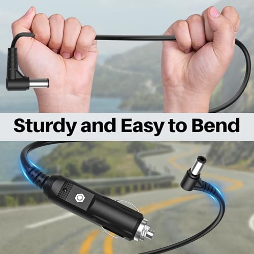 Portable 12 V Car Charger for Caire Freestyle Comfort – Essential DC Power Supply for Goal Zero Models UT60-153300-02, AKN9, G-1530300 & More – Ultimate Travel Power Adapter for Campers, Ensuring Continuous Comfort and Reliability on the Road