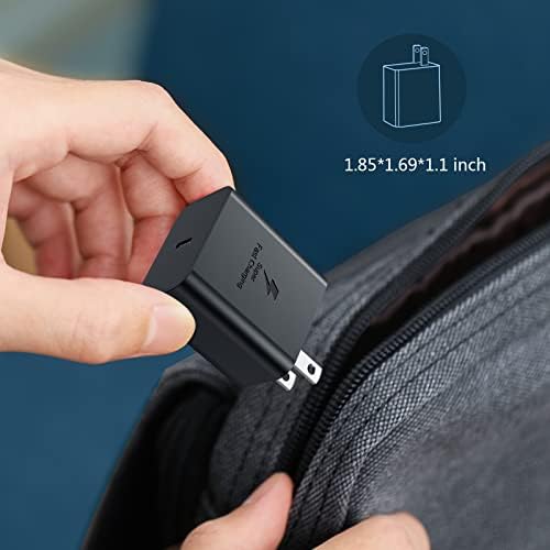 Costyle 45 W USB-C Fast Charger with 10 FT Type C Cable – Ultimate Rapid Charging Solution for Samsung Galaxy S20 to S25 & Note 20 – Travel-Friendly, Compact Design with Advanced Safety Features for Optimal Battery Longevity