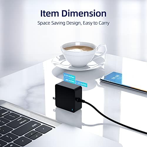 Efficient 7.5 FT USB-C Power Adapter for JBL Xtreme 3 Bluetooth Speaker – Rapid 65 W Charging, UL Certified Safety Features, and Foldable Design for Ultimate Convenience