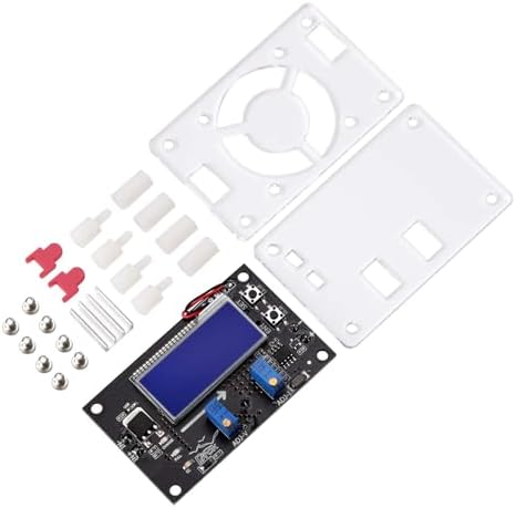 DROK Dual Pack Adjustable DC Voltage Regulator: 24 V to 12 V Step Down Converter with USB Charging Port, Versatile 6 V-32 V Input Range, 5 A Output for Optimal Efficiency and Reliable Power Management Solutions