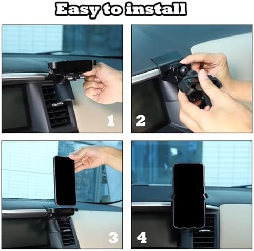 Nissan Pathfinder 2013-2018 Premium Adjustable Air Vent Phone Holder Mount – Ultimate Hands-Free Solution for Secure Device Positioning and Enhanced Driving Convenience