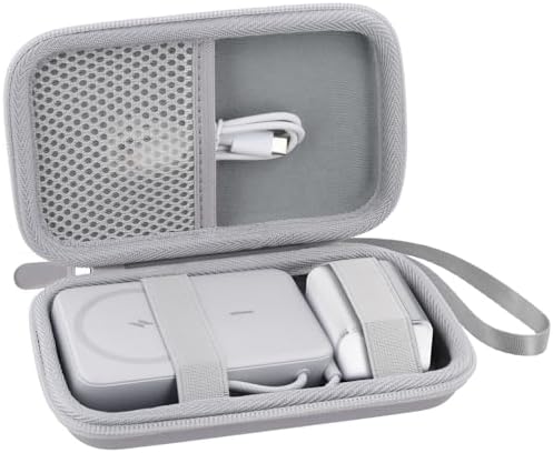 Premium Hard Shell Case for Anker Zolo Magnetic Power Bank – Shockproof, Lightweight Travel Accessory for 5,000 m Ah & 10,000 m Ah Mag Safe Battery Packs – Sleek Black Design for Optimal Protection and Portability