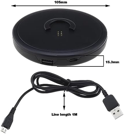 Enhanced Charging Dock for Bo-se Sound Link Revolve Models – Fast Charging Cradle with USB Cable Replacement for Seamless Audio Experience and Tangle-Free Convenience