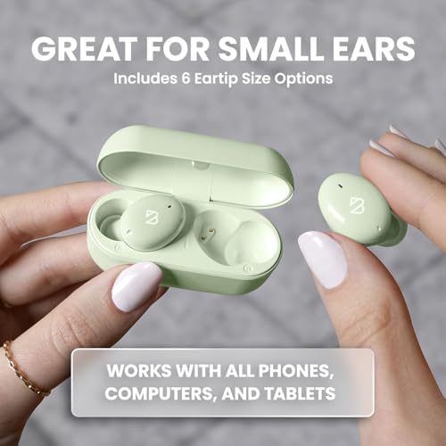 Back Bay Audio Tempo 30 Wireless Earbuds for Smaller Ears – Award-Winning Sound in Sweatproof Design, Ultra-Comfortable Bluetooth Earbuds for Women, Purple Finish with Long Battery Life and Enhanced Compatibility for Daily Use