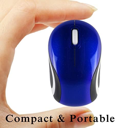 Charming Wireless Mini Mouse – Adorable Portable USB Optical Mouse for Laptops and Kids – Compact 1000 DPI Cordless Design in Fun Purple – Ideal Travel Companion and Perfect Gift for Young Tech Enthusiasts