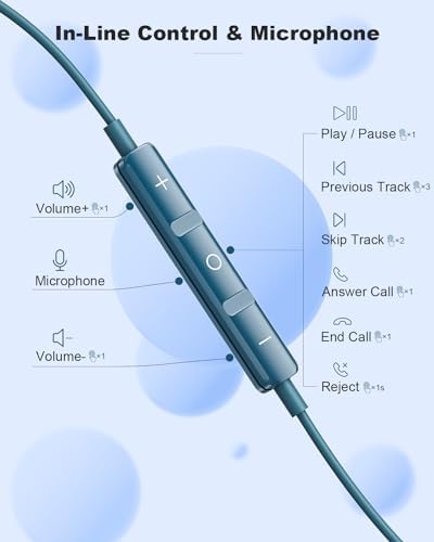 Premium Pink USB-C Earbuds for i Phone 15/16 Pro Max & Samsung Galaxy S21-S24 Ultra – Hi-Fi Stereo Wired Headphones with Hands-Free Microphone, On-the-Go Volume Control & Ergonomic Magnetic Design for Ultimate Comfort and Style