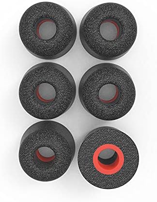 Flare Audio Premium Memory Foam Earbud Tips – Universal Noise-Isolating Replacement Tips for Flares Jet & Ear HD – Medium Size, 3 Pairs for Enhanced Comfort and Sound Quality – Hypoallergenic Foam for Secure Fit and Immersive Listening Experience