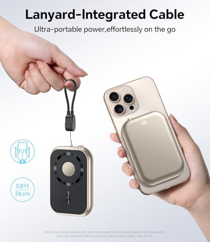 Revolutionize Your Charging Routine with the 10,000 m Ah Magnetic Wireless Power Bank – Fast Charging Battery Pack for i Phone 16/15/14/13/12 Series, Apple Watch, and Air Pods – Ultimate Travel Essential with Dual USB-C Ports and Effortless Magnetic Alignment for On-the-Go Power Solutions