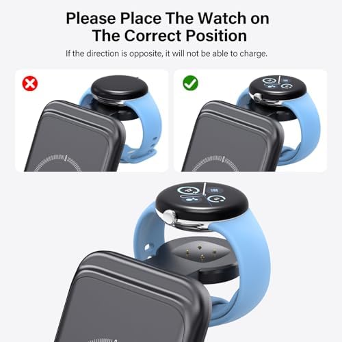 3-in-1 Wireless Charger Stand for Pixel Watch 3/2 and Google Pixel Devices – Fast Charging Station for Pixel 9 a/9 Pro/9/8/7/6/5/4 & Pixel Buds Pro/2 – Sleek, Efficient Design for Modern Tech Users – Enhanced Compatibility for Streamlined Charging Experience