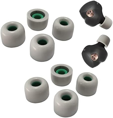 Premium Memory Foam Eartips for Sony WF-1000 Series – Superior Comfort & Noise Isolation Replacement Tips for WF-1000 XM4, XM5, XM3, SP900, XB700, WI-1000 X – 3 Pairs in Classic Black for Enhanced Audio Experience and Compatibility