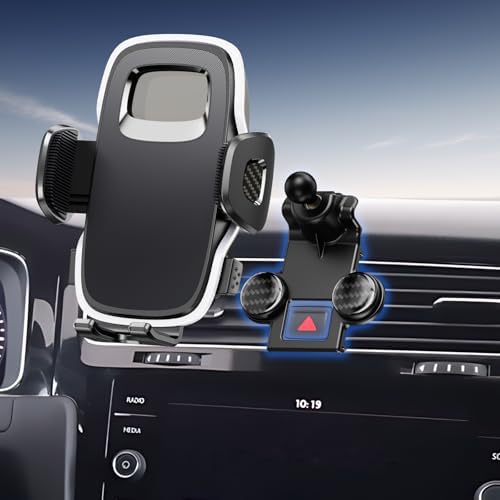 ELOHEI Custom Phone Mount for Volkswagen Golf 8 MK8 R GTI (2020-2024) – Ultimate Car Phone Holder for Enhanced Driving Experience, Quick-Release Design, 360-Degree Rotation, and Exceptional Compatibility with All Smartphone Sizes – Essential VW Golf Accessory for Navigation and Hands-Free Use