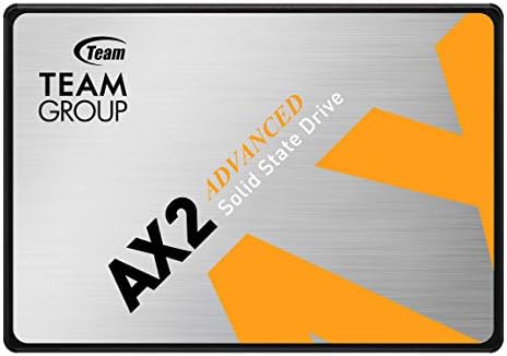 Boost Your Computer’s Speed with TEAMGROUP AX2 1 TB SATA III SSD – Unleash Lightning-Fast 540 MB/s Data Transfer for Ultimate Performance in Laptops & Desktops, Enhanced Durability with 3 D NAND TLC Technology for Reliable Storage Solutions