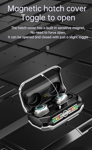 Ultimate IP7 Waterproof True Wireless Earbuds – Bluetooth 5.3 Touch-Controlled Headphones with Built-in Mic, LED Battery Indicator, and Ergonomic Fit for Superior Sound and Comfort – Model 36 for Active Lifestyles and Outdoor Adventures