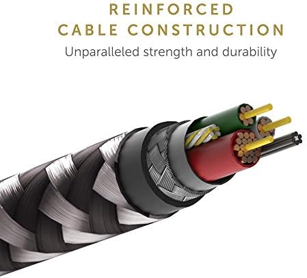 Native Union Type-C Belt Cable Pro – 8 ft Durable USB-C to USB-C Charging Cable with Leather Strap for i Phone 16, Mac Book Pro M2 – 240 W Fast Charge & Data Transfer Solution, Enhanced Resilience for Home & Office Use