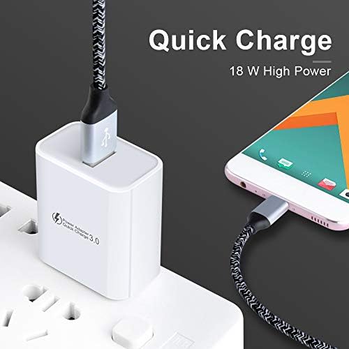 Ultra-Fast 18 W USB C Wall Charger – Compact PD 3.0 Power Adapter for i Phone, i Pad, and Samsung Galaxy Devices – Rapid Charging Block with Advanced Safety Features for On-the-Go Power Solutions
