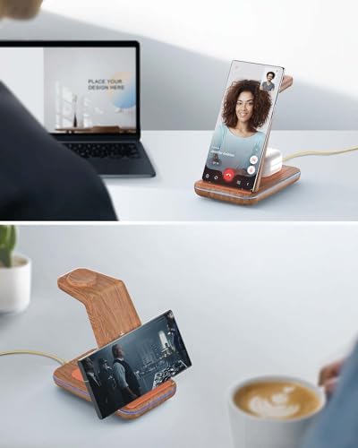 Revolutionize Your Charging Routine with the Joy Geek 3-in-1 Wireless Charger Station for Samsung Devices – Fast Charging Dock for Galaxy Watch7 Pro/4/3/Active2/1, S24/S23 Ultra/S22/S21/S20/Note 20, Z Fold & Flip, and Buds 3 Pro – Enhanced Compatibility, Sleek Design, and Built-in Safety Features for Efficient Power Management