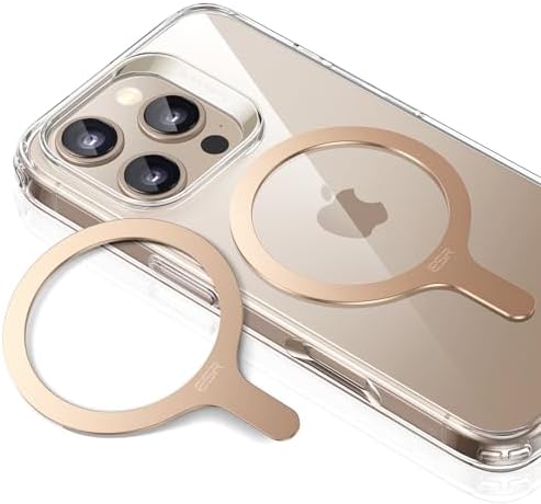 Upgrade Your Charging Game with ESR Mag Safe Sticker – 4-Pack Magnetic Metal Rings for Universal Compatibility with i Phone 16/16 e/15/14/13/12/11 & Galaxy S24/S23/S22 – Fast Wireless Charger Conversion Kit in Sleek Black & White – Seamless Magnetic Attachment for Effortless Charging Solutions