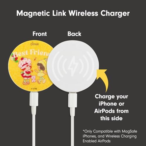 Sonix x Sanrio Hello Kitty & Care Bears Magnetic Mag Safe Charger for i Phone 12-16 Series | 6.5 ft USB-C Fast Wireless Charging Cable | Stylish, Playful, and Efficient Power Solution for Your Device