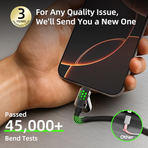 Ultimate 4-in-1 USB C Charging Cable – 6.6 Ft High-Power Type C to Type C Charger for i Phone 16/15/14 Pro Plus, i Pad, Mac Book Pro/Air – 240 W Fast Charge & Multi-Device USB-A Compatibility for Seamless Power Solutions