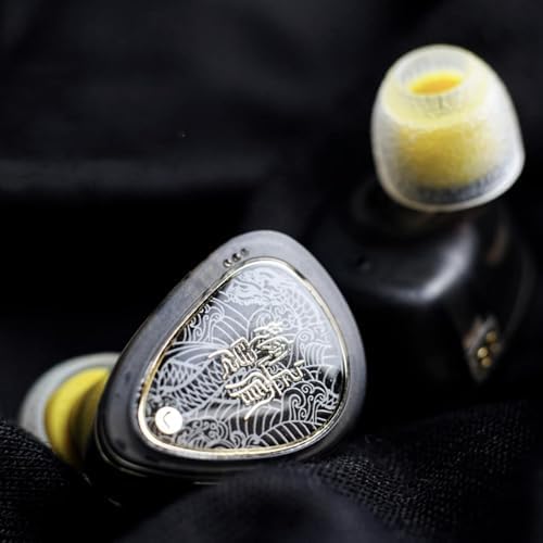 Yongse TANGZU Wan’er II S.G 2 nd Gen Audiophile Gaming Earphones – Premium 10 mm Dynamic Drivers for Deep Bass & Crisp Treble, Durable Detachable Silver-Plated Cable for Longevity, Ergonomic Fit for Gamers & Musicians, 4.4 mm Connector – Ultimate Comfort & Superior Sound Clarity for an Immersive Experience