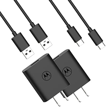 Motorola Turbo Power 20 QC3.0 Fast Wall Charger with 1 m USB-A to USB-C Cable – Ultimate Charging Solution for Moto G Play (2023/2024), G Power 5 G (2022/2023), G Stylus 5 G (2022/2023), Edge+ (2022/2023) – Rapid Recharge, Enhanced Safety, and Versatile Compatibility for All Your Mobile Needs