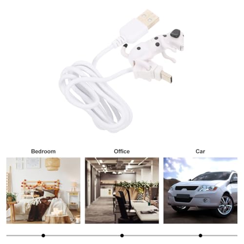 Humorous Dog-Themed USB Charger Cable – Fast Charging Type-C Data Transfer Cable for Smartphones – Unique Gift Idea for Dog Lovers with Enhanced Compatibility and Durability