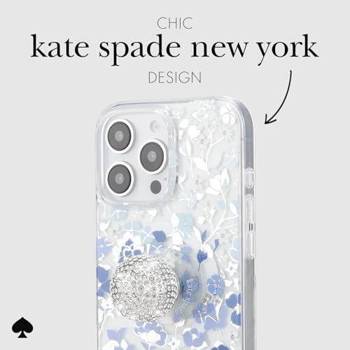 Discover the kate spade new york Signature Grip and Stand – A Stylish Suction Cup Phone Holder for Seamless Connectivity and Effortless Wireless Charging – Set in Stone Color – Perfectly Compatible with Modern Smartphones for Enhanced Functionality and Elegant Aesthetics