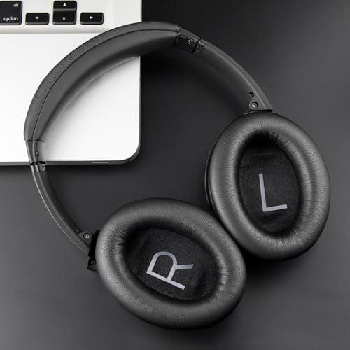 Transform Your Bose Quiet Comfort 45 & SE Headphones with Luxurious SOULWIT Replacement Earpads in Burgundy – Premium Soft Protein Leather Cushions for Unmatched Comfort and Superior Sound Isolation, Perfect for Long Listening Sessions and Easy Installation