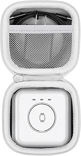Khanka Premium Hard Shell Case for Iseyyox, RTOPS, Hicober & UCOMX Nano 3-in-1 Wireless Charger – Shock-Resistant, Lightweight Yellow Travel Accessory for Optimal Protection and Seamless Organization While On the Move