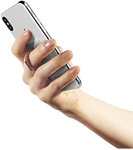 Wireless Charging-Ready i Ring Link Phone Holder – Pearl White Finger Grip & Stand for Ultimate Smartphone Security and Versatility – Compatible with i Phone, Galaxy & All Smartphones – Enhanced 360° Rotation & 180° Flip Design for Effortless Photo Angles – Durable Zinc Alloy & Polycarbonate Construction for Long-Lasting Use – Ultra-Strong Adhesive for Secure Attachment – Detachable Plate for Seamless Wireless Charging – Perfect for Video Calls, Streaming, and Everyday Use – Ideal for All Smartphone Models Including i Phone 14, Galaxy S21, and More – Elevate Your Device Experience with i Ring Link’s Innovative Grip Technology