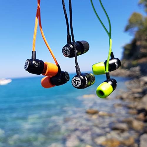LUDOS Clamor Wired Earbuds – Premium Noise-Isolating In-Ear Headphones with Memory Foam Tips, Built-in Microphone, 5-Year Warranty – Perfect for i Phone and Samsung Users, Ideal for Students and Small Ears in Stylish Pink – Ultimate Sound Quality and Comfort for Everyday Use