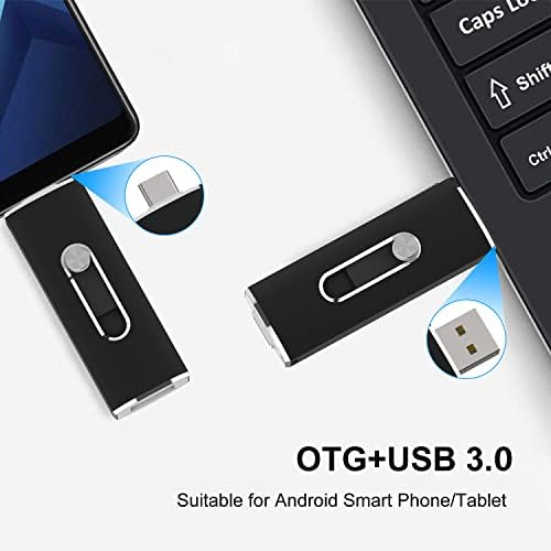 Revolutionize Your Data Storage with a 128 GB Dual USB 3.0 Flash Drive – Seamless Type-C & USB-A Compatibility for Fast Transfers Across Smartphones, Tablets, and Computers, Perfect for i Phone & Mac Users!