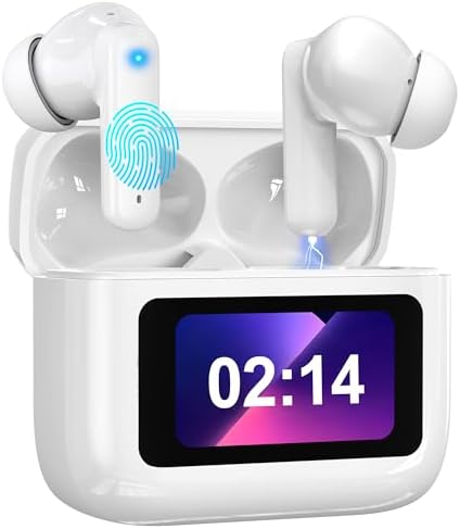 Next-Gen AI Translation Earbuds with Immersive HD Sound & Extended Battery Life – Bluetooth Headphones Featuring 3-in-1 Language Translation and Innovative LCD Touch Display for Effortless Global Connectivity – Ideal for Travelers and Professionals Seeking Seamless Communication and Exceptional Audio Quality