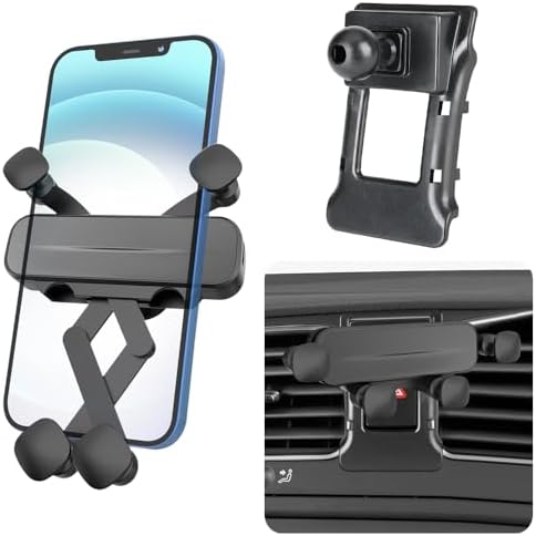 VW Golf 7 MK7 R GTI 2015-2021 Premium Car Phone Holder with 360-Degree Rotation | Enhanced Stability & Hands-Free Navigation | Effortless Installation & Sleek Aesthetic Design | Universal Smartphone Compatibility – Essential Auto Accessory for Modern Drivers