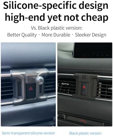 Transform Your Mazda CX-5 Driving Experience with a Premium Wireless Charging Phone Holder – Tailored Fit for 2017-2025 Models, 360° Rotating Design for Convenient Navigation and Sleek Interior Enhancement, Mag Safe Compatible for Rapid Charging and Effortless Device Access