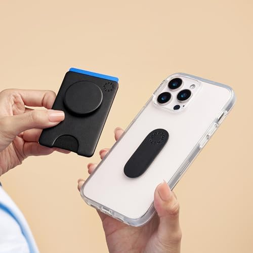 Cobalt Pop Sockets Phone Wallet: Premium Card Holder with Expanding Grip and Mag Safe Compatibility for Effortless Wireless Charging – The Perfect Accessory for On-the-Go Mobile Users Seeking Style and Functionality