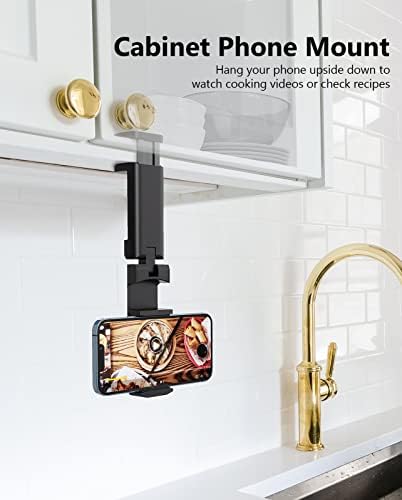Mii KARE Universal Airplane Phone Holder – Innovative 360-Degree Rotating Smartphone Mount for Ultimate In-Flight Entertainment, Lightweight and Durable Travel Companion for Effortless Viewing on Tray Tables, Perfect for Long Flights and Quick Getaways