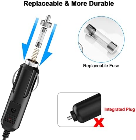 Universal VHBW Car Charger for Lenovo Laptops – Powerful 90 W, 65 W & 45 W Options Compatible with Think Pad, Yoga, and Ideapad Models – Fast Charging with Enhanced Safety Features – ETL & CE Certified for Maximum Reliability – Ideal for On-the-Go Professionals and Students – 4 Replaceable Fuses for Long-lasting Performance – Effortless Compatibility with Extensive Lenovo P/N List – Your Reliable Solution for Laptop Power Needs in Any Vehicle – Enjoy Peace of Mind with Over-Voltage, Over-Current, Short-Circuit, and Overheating Protection – Backed by a 30-Day Money-Back Guarantee and 12-Month Warranty – Elevate Your Charging Experience with VHBW’s Premium Quality Design.
