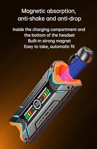 Revolutionary Model 42 True Wireless Earbuds – 2024 Bluetooth 5.3 Sport Headphones with IP7 Waterproof Protection, Effortless Touch Control, Integrated Microphone & LED Battery Indicator for Optimal Performance and Comfort