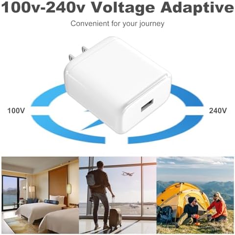 Rapid 65 W Warp Charger for One Plus Devices – High-Speed Wall Power Adapter with 3.3 FT USB A to C Cable for One Plus 13 R, Open Pad 10 Pro, Nord 2 T & More – Compact Design with Enhanced Safety Features for Quick Charging on the Go