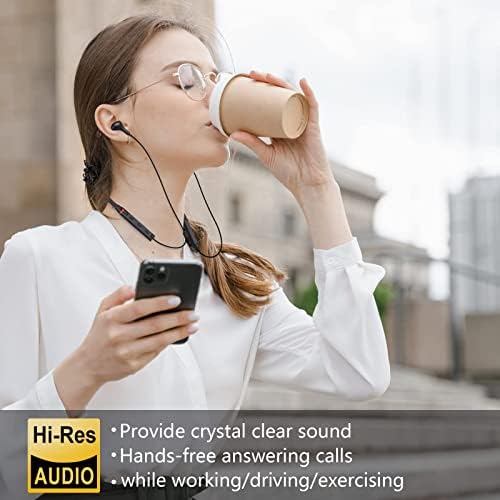 Elevate Your Sound Experience with Jelanry’s Advanced Bluetooth Neckband Headphones – Premium Noise Cancelling Earbuds for Samsung S24/S23 FE & i Phone 16/15 Pro Max – Lightweight, Magnetic In-Ear Design for Ultimate Comfort & Immersive Stereo Audio – Perfect for Active Lifestyles & Seamless Connectivity