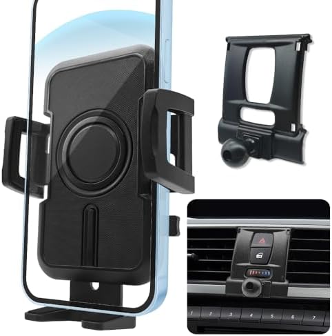 WAAPAK Premium Car Phone Holder Mount for 2014-2023 BMW 3 & 4 Series – Ultimate Smartphone Cradle for Safe Navigation, Thick Case Compatibility, and Effortless Installation – Enhance Your BMW’s Interior with Sleek, Durable Design