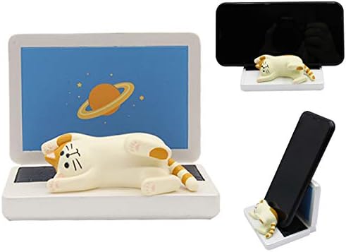 Charming Pink Cat Sofa Phone Holder Stand – Eco-Friendly Multi-Functional Desk Accessory for Seamless Hands-Free Use in Home or Office – Perfect Gift for Cat Lovers and Stylish Workspaces