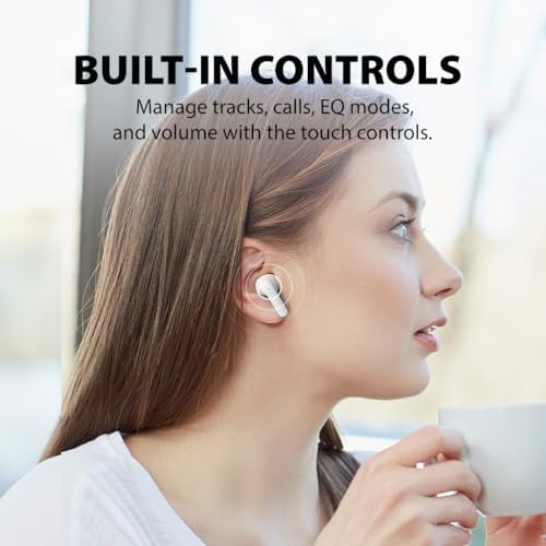 Clan K2 Bluetooth Earbuds for Kids – Safe Volume Limiting, Customizable Fit, and Low Latency for Gaming & Music – Stylish Wireless Earbuds in Blue for Ages 8-10, Enhanced Sound with 3 EQ Modes