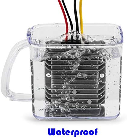 High-Efficiency DC/DC Voltage Booster – Transform 12 V to 48 V for Automotive and Marine Use, 5 A 240 W Power Supply Module, Compact Voltage Regulator with Overcurrent Protection for Enhanced Electrical Systems in Cars, Boats, and Trucks