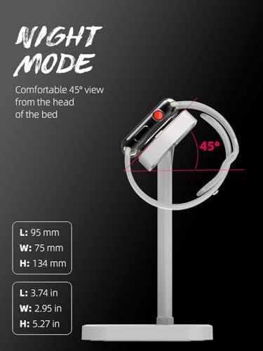 Advanced 2-in-1 Charging Station for i Watch & i Phone – Fast Charging Dock for i Phone 16/15/14/13/12/11/X/8, i Watch Series Ultra/10/9/8/7/6/SE/5/4/3/2/1, and Air Pods 2/3/4 – Elegant White Design for Optimal Device Organization and Speed Boost